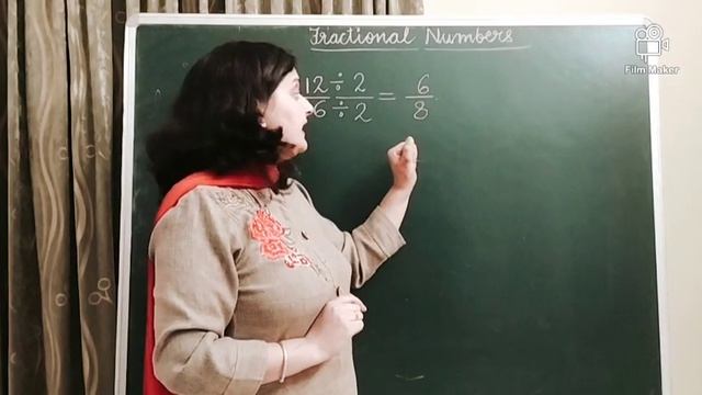 Reducing fractions into lowest term (Class V)