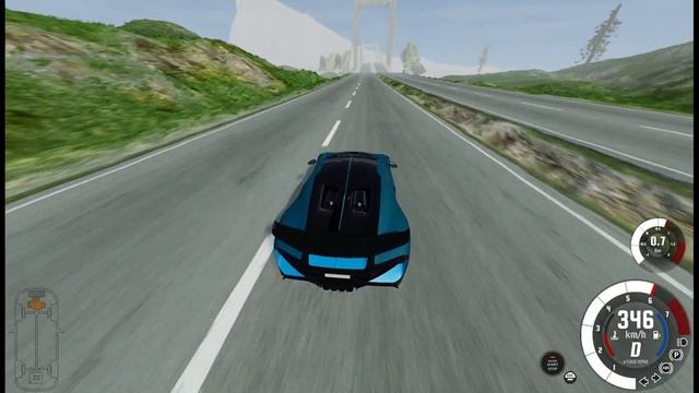 КТО ОБГОНИТ БУГАТТИ ДИВО в BeamNG.Drive ? смотреть онлайн