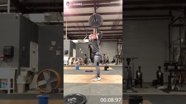 Snatch Pull/ Hover Squat Snatch/ Hang Squat Snatch @95 EMOM смотреть онлайн