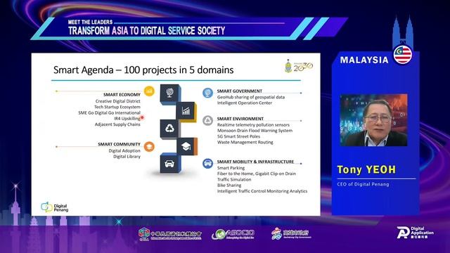 【2022數位應用週-國際論壇】Transform Asia To Digital Service Society