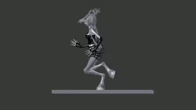 wendigo low polly rig walking spline 3 смотреть онлайн