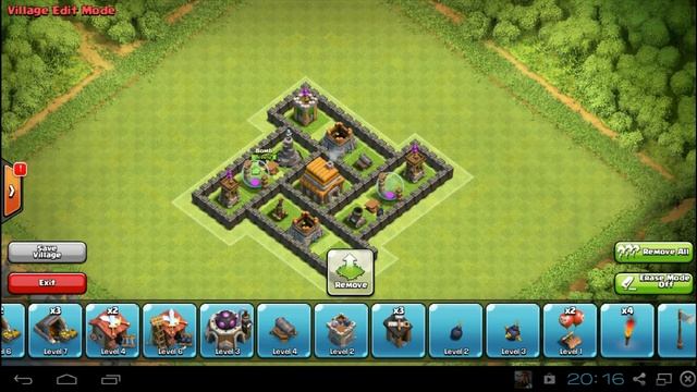 Clash of Clans - TH5 Hybrid "Spiral" Base HD смотреть онлайн