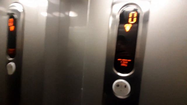 343.KONE elevator, OC Saratov Dúbravka, Bratislava, Slovakia смотреть онлайн