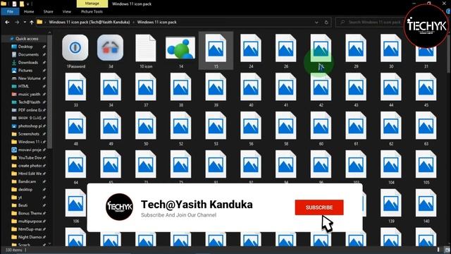 Gift Pack | Windows 11 Icons on any WINDOWS FREE | Windows 11 Icon Theme | Tech@Yasith Kanduka смотреть онлайн