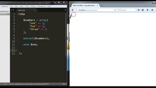 tutorial 25 iprog php extract function смотреть онлайн
