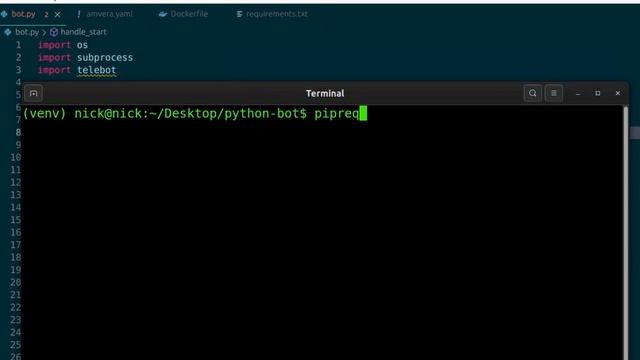 Деплой приложения с FFmpeg (телеграм-бот на Python). Как установить FFmpeg смотреть онлайн
