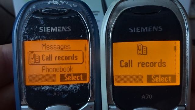 Double Siemens A70 incoming call Siemens Mobile BenQ-Siemens Mobile Madness смотреть онлайн