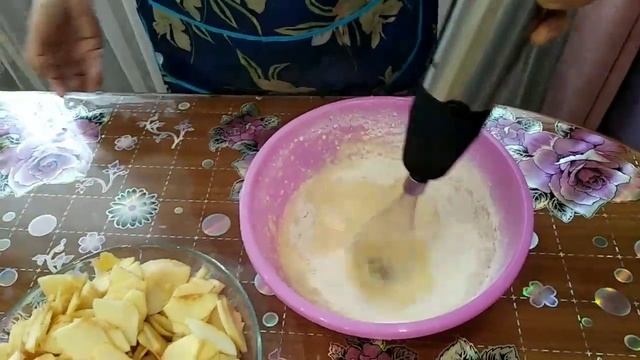 Французский яблочный пирог " Невидимка". смотреть онлайн