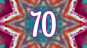 The Count By 14 kaleidoscope | Counting By 14 to 196 | Tiny Tunes