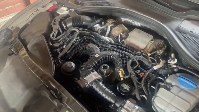nierówna praca silnika Audi 3.0 TDI 272 km смотреть онлайн