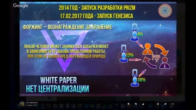 АКАДЕМИЯ  “ROY Club “ ¦ Занятие №6  “Отличительные особенности криптовалюты PRIZM ¦ Призм “
