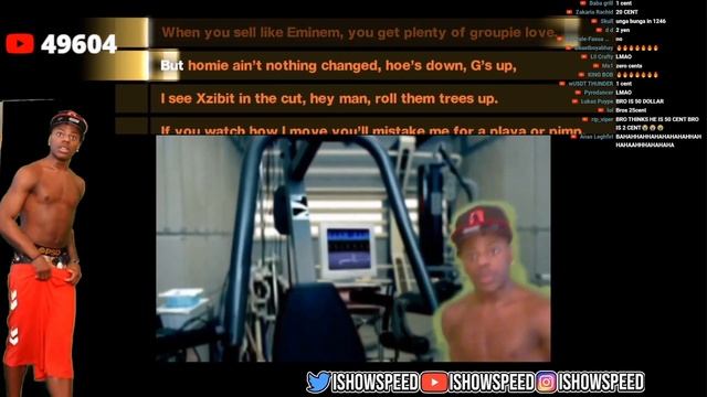 IShowSpeed becomes 50 CENT - *50 SPEED* (In Da Club) 😂 смотреть онлайн