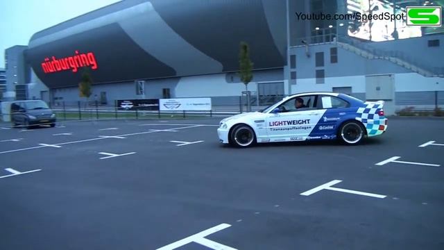 BMW M3 CSL and BMW 1M combo at the Nürburgring смотреть онлайн