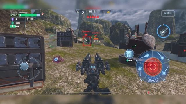 NEW Weapons Gauss & Volt On Hawk Deadly Combo! War Robots Gameplay WR