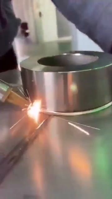 how to laser welding round cylinder смотреть онлайн