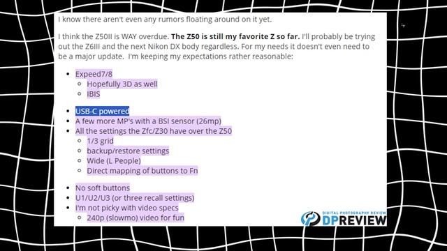 NIKON Z50 II - Changing The Autofocus Altogether!