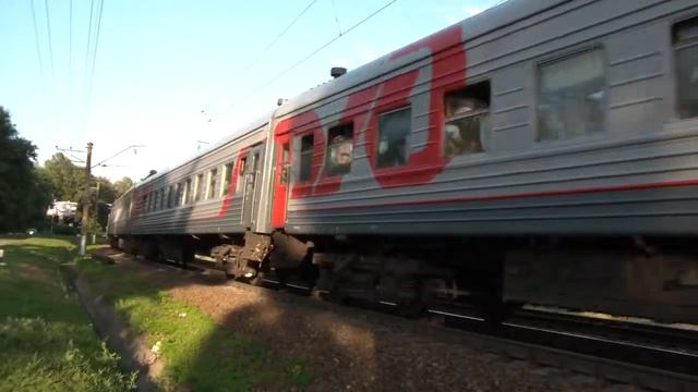 ЭП1М-424 с поездом Челябинск - Адлер смотреть онлайн
