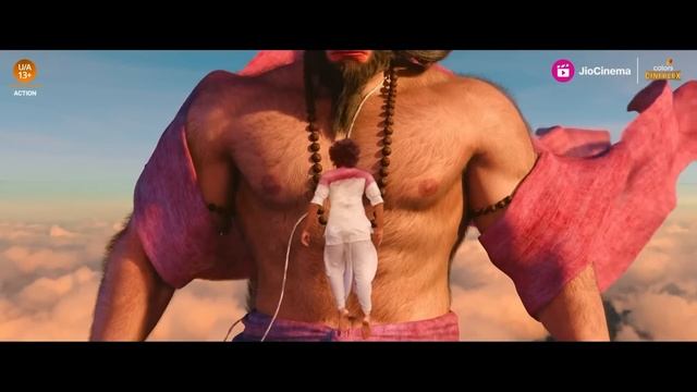 Hanu-Man | Tomorrow | World Premiere | 16 March | 8 PM | Colors Cineplex смотреть онлайн