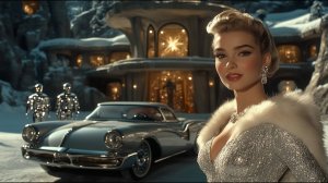 Расслабляющий джаз в ретро-футуристическом мире: Уютное убежище от атомного века!