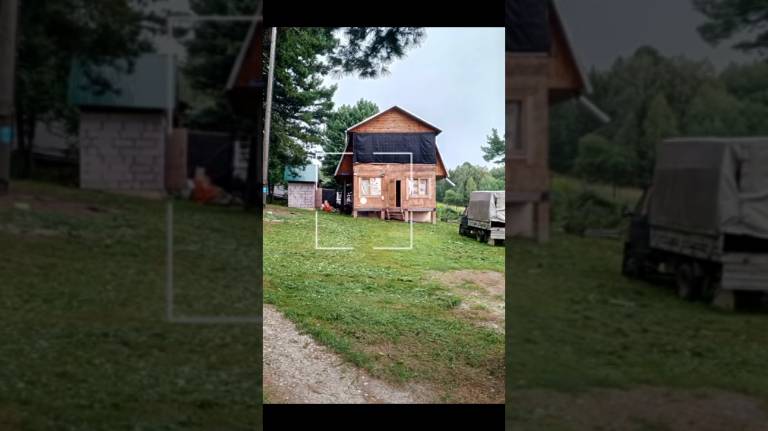 Дом в лесу г.Томск #shorts смотреть онлайн