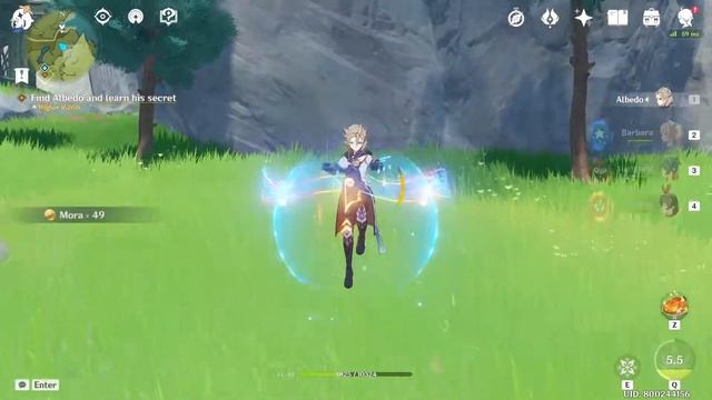 Trying Albedo (Low Level And Test Run) | Genshin Impact | PC Gameplay