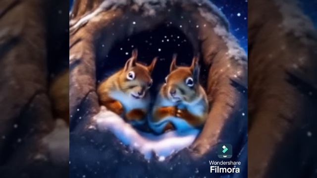 Весёлая белка