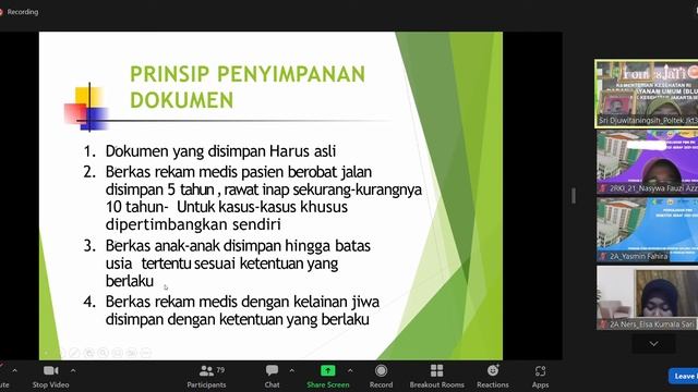 PERT 5 SIK (SISTEM INFORMASI KLINIK) (19/08/2022) смотреть онлайн