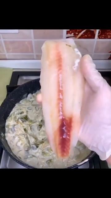 Рецепт приготовления рыбы 🐟#рыба #минтай смотреть онлайн
