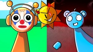 Инкредибокс СПРУНКИ Moments before disaster💀 Sprunki FUNNY ANIMATIONS Веселье