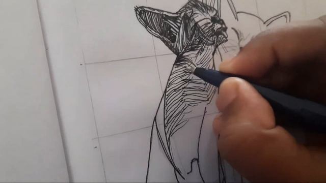Black pen art | cat sketching🐈 | Life Verses смотреть онлайн