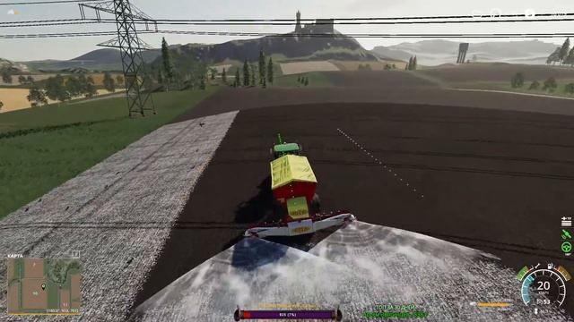 ✅ Farming Simulator 19 🚜#59🌱 Посевные работы на полях...
