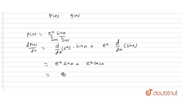 Differentiate ` (e^(x) sin x + x^(p) cos x)` смотреть онлайн