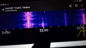 Слушаем WebSDR troyka tambov на смартфоне.