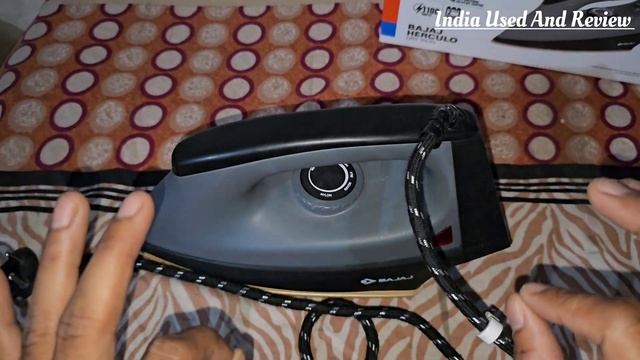 Bajaj Herculo Dry Iron 1100 Watt || Bajaj Heavy Weight Iron || India Used And Review
