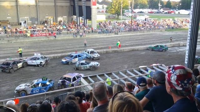 Eco Stock Compact Derby 8/28/21 (Crawford County Fair) смотреть онлайн