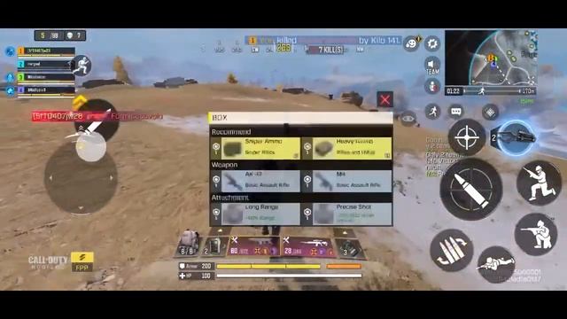 I Use FR .556 Weapon Assault - Gal Lea Laude | Call of Duty Mobile смотреть онлайн