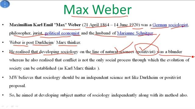 Max Weber Introduction Sociology Optional UPSC CSE смотреть онлайн