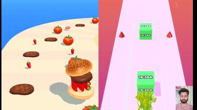 Sandwich Runner | Jelly Run 2048 - All level Game walkthrough (Android iOS) смотреть онлайн