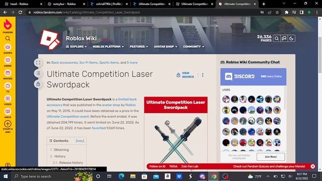 New Roblox Competition Limited Accessory (Ultimate Competition Laser Accessory) смотреть онлайн