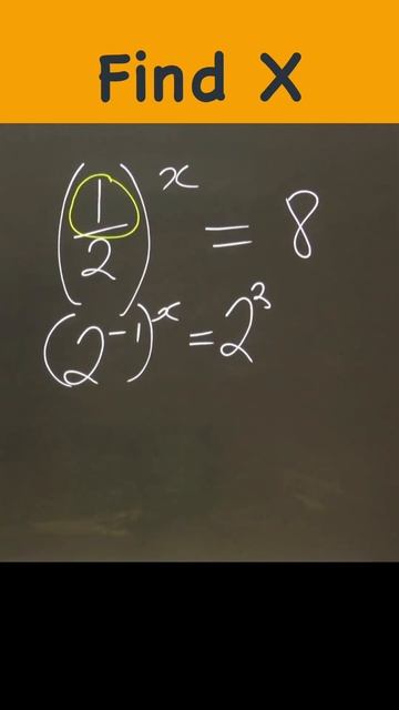 Indices: Solving Indices Problem #1 | Find x смотреть онлайн