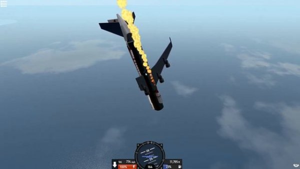 TWA Flight 800 Crash в симплей