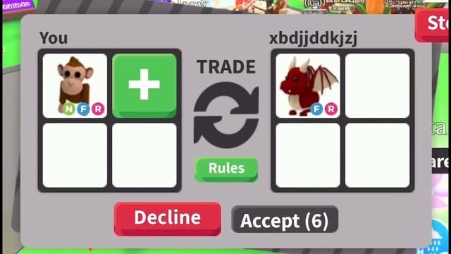 What people trade for neon monkey Roblox AdoptMe смотреть онлайн
