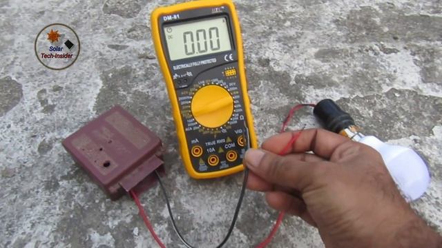 5 watt solar LED bulb Consuming 5 watt or not ? Testing...... смотреть онлайн