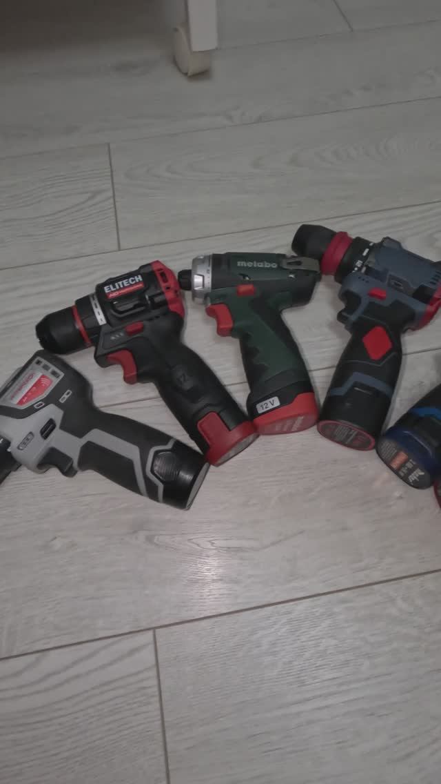 ОБЗОР-ТЕСТ САМЫХ ПОПУЛЯРНЫХ ШУРУПОВЕРТОВ. METABO BS 12, ELITECH HD, MABAR, ИНТЕРСКОЛ 12в. смотреть онлайн