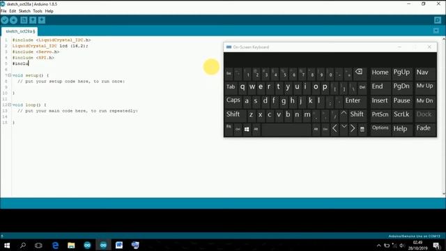 (ARDUINO UNO) PINTU OTOMATIS DENGAN RFID смотреть онлайн