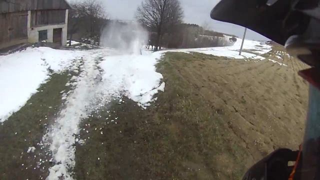 ENDURO GORLICE ZIMOWY TRENING :) смотреть онлайн