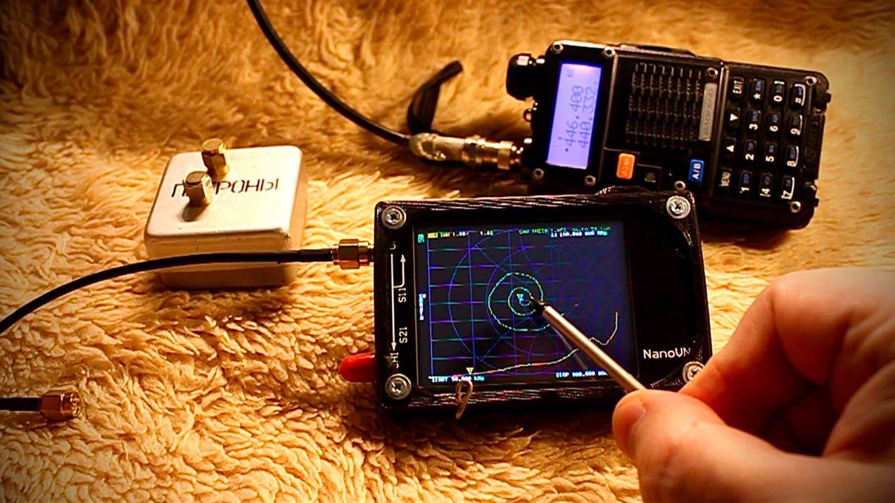 [Natalex] Nano VNA тест антенны квадрат... смотреть онлайн