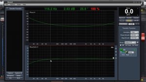 SoundCraft UI24R SMAART замеры АЧХ, задержки, фазы EQ, delay
