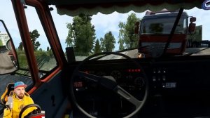 КАМАЗ НЕ ВЫДЕРЖАЛ - 100 ТОНН СЛИШКОМ МНОГО ДЛЯ КАМАЗА - СУРОВАЯ РОССИЯ ETS 2