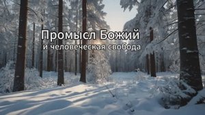 «Промысл Божий и человеческая свобода»  часть 2. Протоиерей Георгий Нейфах
